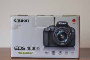 CANON 4000D - Ako nový = iba 600 záberov - 5