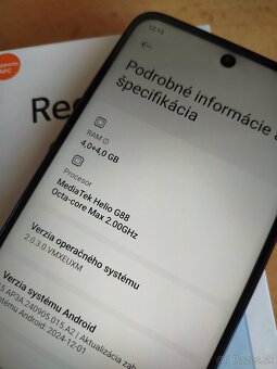 Xiaomi Redmi 12 4G 8GB/128GB cierny, top stav, zaruka - 5