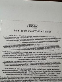 Predam iPad Pro 11" 2018 256GB / Wi-Fi+Cellular - 5