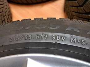 Predam elektrony Volkswagen a Group  5x112 R17 a zimne pneu - 5