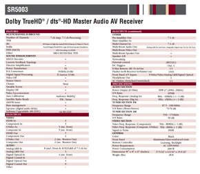 Receiver Marantz SR 5003 7.1 DTS-HD - 5