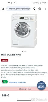 Predam pracka miele w classic 7kg A+++ - 5