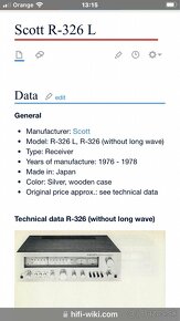 Scott Receiver R 326 - 5