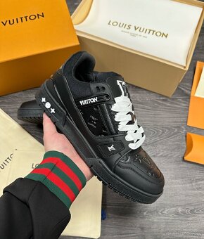 Louis Vuitton tenisky blac full balenie - 5