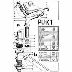 postrekovač PU-K1 - 5