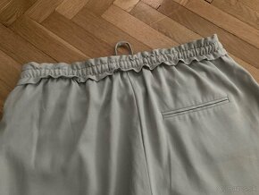 Nohavice ZARA šedé jogger - TOP STAV - 5