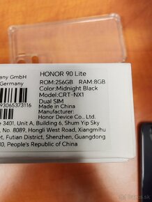 Honor 90 Lite čierny 256GB - 5