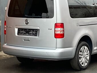 VOLKSWAGEN CADDY MAXI 1,6 TDi 7míst záruka km - 5