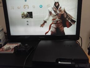 PS3 Slim 150GB + Ovládač + 5 hier - 75 € - 5