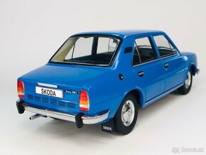 ŠKODA - 105 L (1977), modrá, mierka 1:18, Triple9 - 5