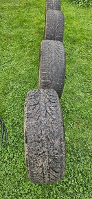 Predám elektrony na zimných gumach 195/55 R15 4x100 - 5