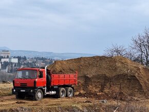 Zásypová zemina, hlina za odvoz. - 5