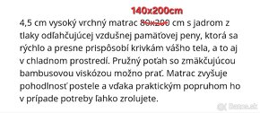 Vrchný matrac - 5