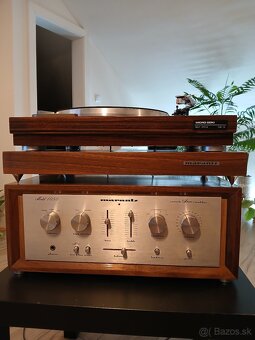 Marantz zosilnovač gramofon mikro seiki - 5