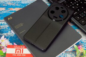 Silikónové puzdro s koženkovým vzorom Xiaomi / Redmi / Poco - 5