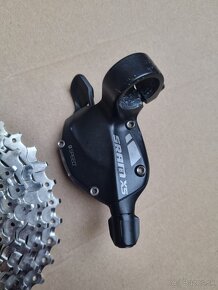 Kazeta Shimano + radenie SRAM - 5