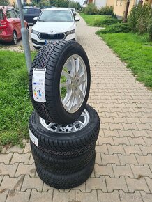 Mercedes 5x112 r16 zimná sada.w246 nové pneu dot/2624/ - 5