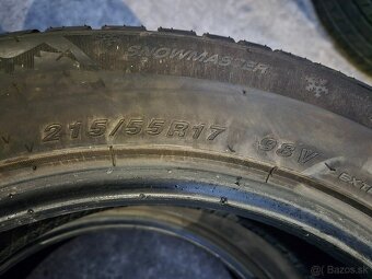 215/55 r17 zimné 2 ks GOODRIDE dezén 7,9 mm DOT2022 - 5