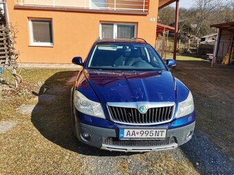 VYMENA Škoda Octavia scout 2.0 TDI BMM 4x4 - 5