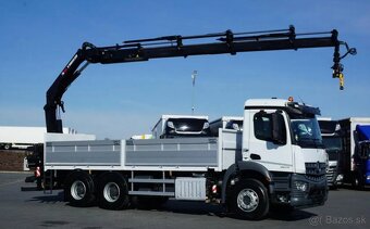 Mercedes-Benz AROCS 2643 - 6x4 - Valník + HR-HIAB 228 E-4 - 5