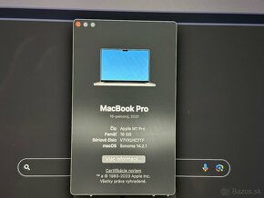 MacBook Pro 16” M1 Pro 1TB - 5