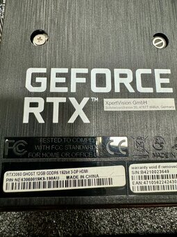 RTX 3060 Gainward Ghost 12GB - 5