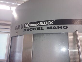 DMG DMU 60 monoBlock / obráběcí centrum vertikální - 5