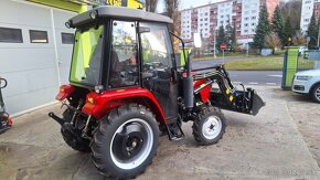 Predám Malotraktor 40hp 4x4 s čelným nakladačom - 5