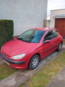 Predám Peugeot 206 1,4 benzín 55kw 2006 l - 5