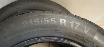 15. Pneumatiky 4x Letne Continental Contact 5 215/55R17 94V - 5