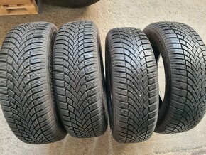 215/65r17 zimné 4 ks BRIDGESTONE dezén 8,2-7,9mm - 5