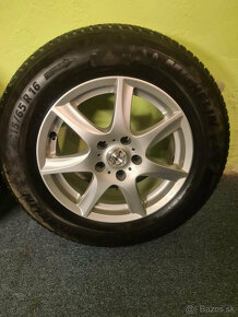 Alu.ENZO 5×112R16+pneu 215/65R16 ZIMNÉ - 5