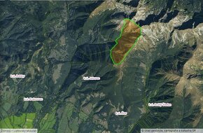 Spoluvlastnícke podiely na pozemkoch na Liptove - 63 798 m2 - 5