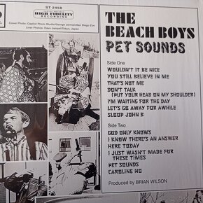 LP vinyl The Beach Boys Pet Sounds - 5