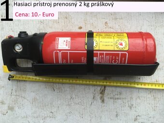 CO2 flaša a prenosné hasiace prístroje ručné - 5