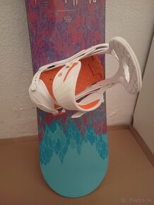 damsky snowboard BURTON 156 cm, top stav + obal - 5