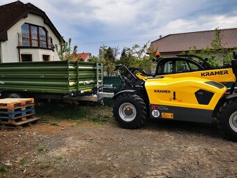 Kramer nakladac manipulator manitou merlo JCB CAT traktor - 5