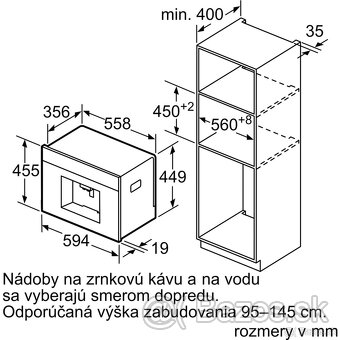 Kávovar Vstavané espresso - plnoautomat (nepoužívaný) - 5