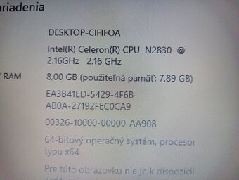 rozpredám notebook Lenovo G50-30 - 5