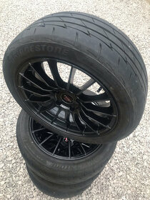 Predám kolesá 5x114,3 R17 + Bridgestone Potenza Adrenalin - 5