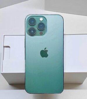 iPhone 13 Pro Alpine Green KONDICE BATERIE 100% TOP - 5