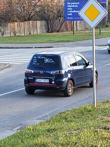 Predám-Mazda 2 , 1.4 DY , 50kW , r.v. 2004 - 5