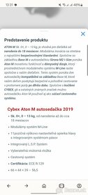 Cybex vajíčko Aton M a isofix Odber Ke/Sb - 5