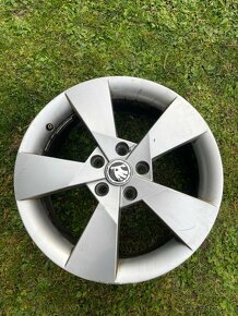 R17 ORIGINAL SKODA Octavia Superb II III 5x112 7x17 ET49 - 5