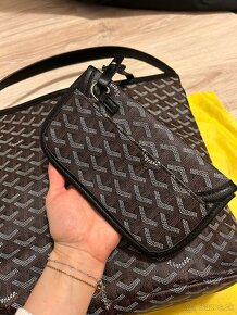 Goyard kabelka Bohéme Hobo - čierna (GO6) - 5