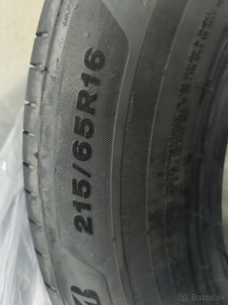 Predám BRIDGESTONE Turanza  215/65/R16 - 5