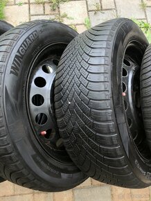 Plechové disky a pneumatiky 205/55 R16 - 5