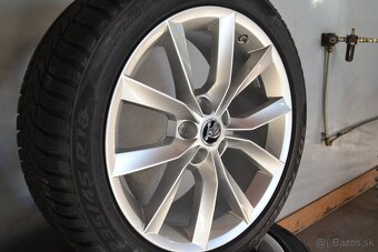 5x112 R18 Zimna sada Original Skoda Superb 3 + 235/45 R18 - 5