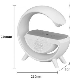 Bluetooth reproduktor s RGB LED lampou - 5