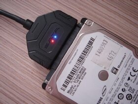 Vysokorýchlostný adaptér na pripojenie HDD/SSD k PC SATA/USB - 5